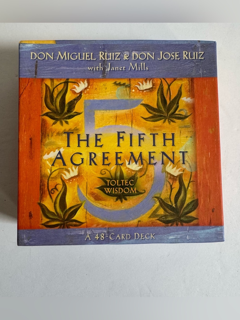 The Fifth Agreement Cards Don Miguel Ruiz Complete 48 Card Deck Hay House